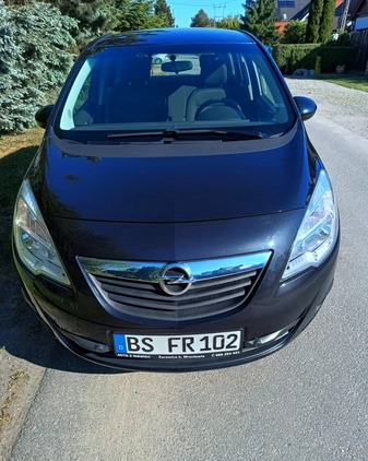 Opel Meriva cena 22900 przebieg: 139000, rok produkcji 2012 z Ostroróg małe 56